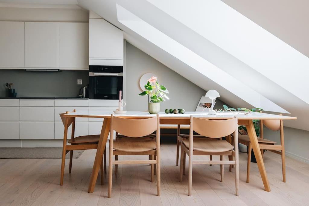 Beautiful Penthouse With An Ocean View In Bergen Appartement Buitenkant foto