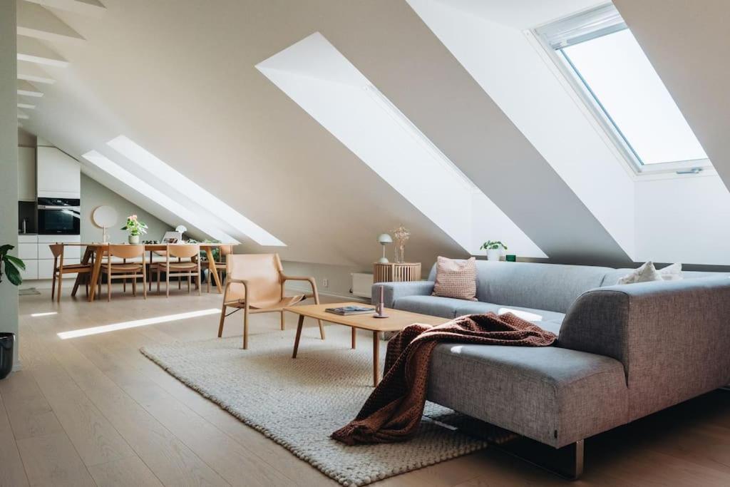 Beautiful Penthouse With An Ocean View In Bergen Appartement Buitenkant foto