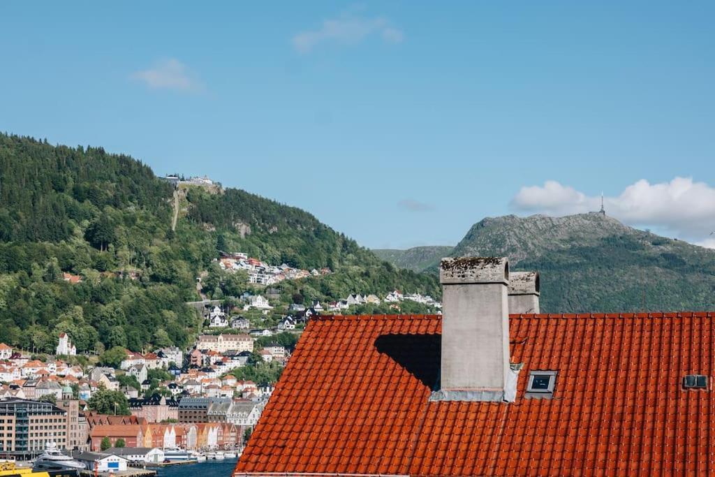 Beautiful Penthouse With An Ocean View In Bergen Appartement Buitenkant foto